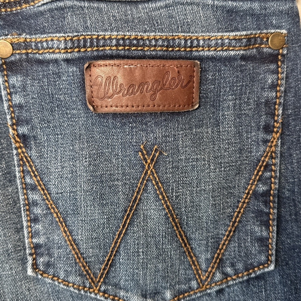 Wrangler Retro Men's Slim Straight Jeans Tag 31x36 Measures 31x35 WLT88BZ - Picture 6 of 8
